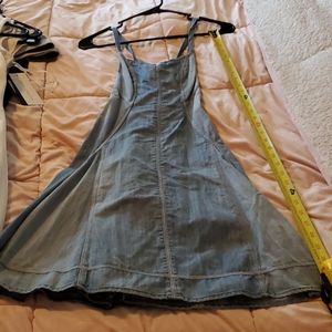 Armani Exchange denim sun dress